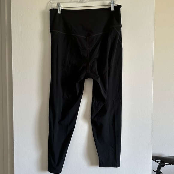 Girlfriend Collective Black Athletic Cropped Recycled Leggings size XL EUC - Picture 5 of 8
